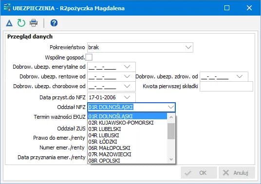 Jak prawidłowo wpisać oddział NFZ w dokumentach i uniknąć błędów